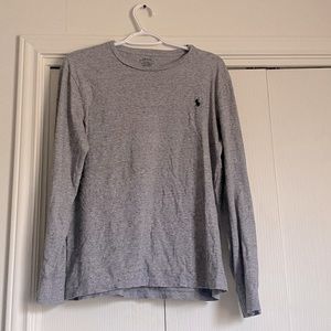 Long sleeve polo t
